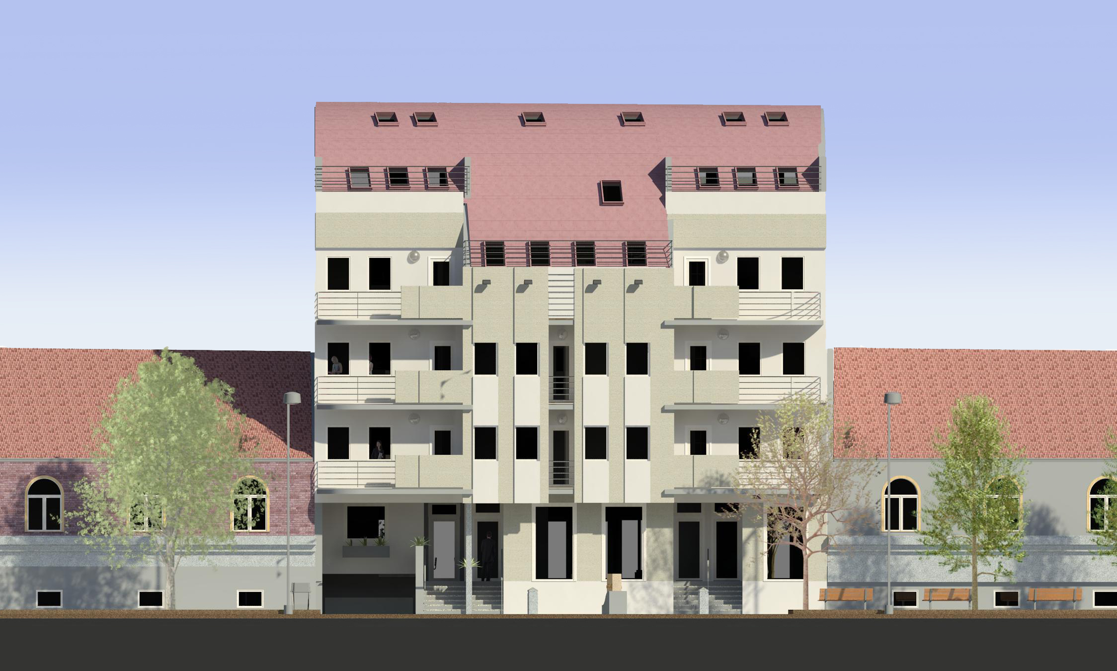 Sarajlijina Apartment Building - 3D 01